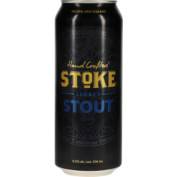 Photo of Stoke Legacy Beer Stout 500ml