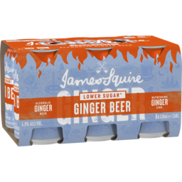 Photo of James Squire Ginger Beer Low Sugar 6x330ml 4.0x330ml