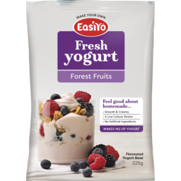 Photo of EasiYo Fresh Yogurt Base Forest Fruits Flavoured