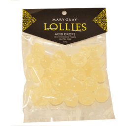 Photo of Mary Gray Lollies Acid Drops 100g