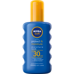 Photo of Nivea Sun Protect & Moisture Moisture Lock Spf30 Sunscreen Spray 200ml 200ml
