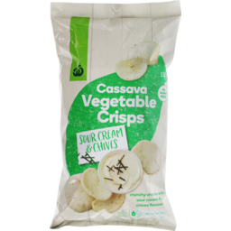 Photo of WW Vegetable Crisps Sour Cream & Chives 150g
