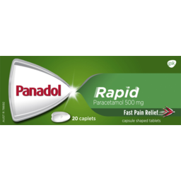 Photo of Panadol Rapid Paracetamol Caplets 20 Pack