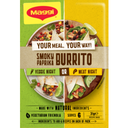 Photo of Maggi Recipe Base Smoky Paprika Burrito