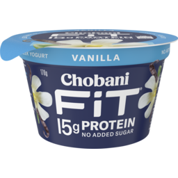Photo of Chobani FiT Vanilla Greek Yoghurt 170g