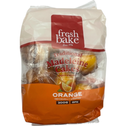 Photo of Fresh Bake Orange Madeleine Cakes 8pk