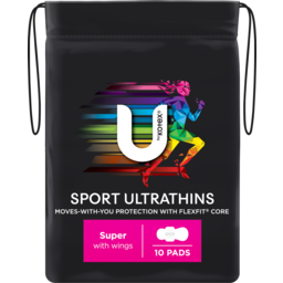 Photo of U By Kotex Sport Ultra Thins Super With Wings Sanitary Pads 10 Pack