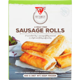 Photo of Fry's Family Sausage Rolls Meat Free 400g