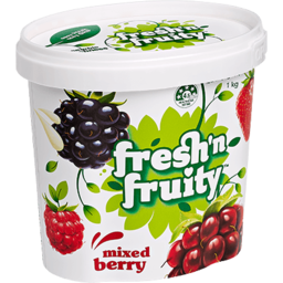 Photo of Fresh n Fruity Yoghurt Mixed Berry 1kg 