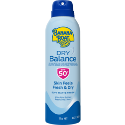 Photo of Banana Boat Dry Balance Sunscreen Spray Spf 50+