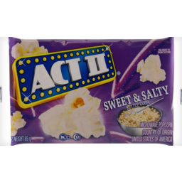 Photo of Act II Microwave Popcorn Kettle Corn 85g