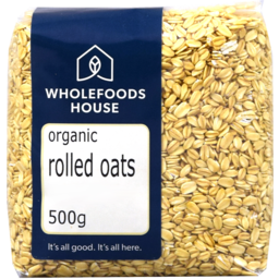 Photo of Wholefoods House Oats Rolled Org 500g