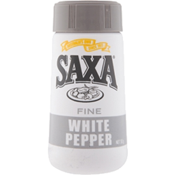 Photo of Saxa® Pepper White Picnic/Pk 50g 50g