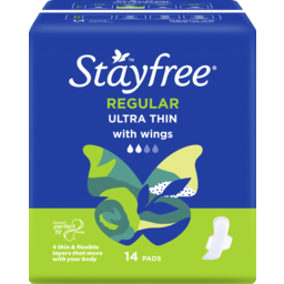 Photo of Stayfree Ultra Thin Regular Wings Sanitary Pads 14 Pack
