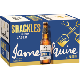 Photo of James Squire Shackles Bottle Carton 24ml