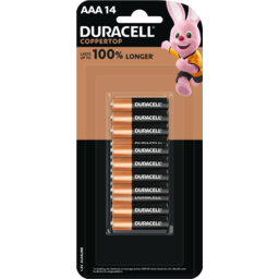 Photo of Duracell Coppertop Aaa 14 Pack 14pk