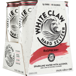 Photo of White Claw Raspberry Can