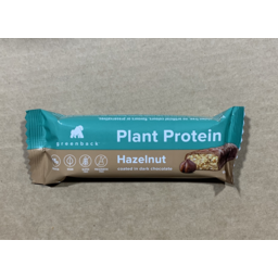 Photo of Greenback Protein Bar Plant Base Hazelnut