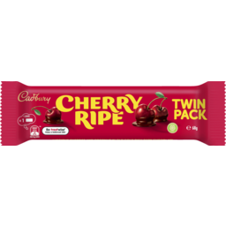 Photo of Cadbury Cherry Ripe Chocolate Bar Twin Pack 68g