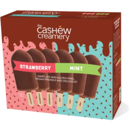 Photo of Cashew Creamery Strawberry & Mint Mixed Box