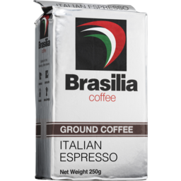 Photo of Brasilia Coffee Italian Esp Gr 250gm