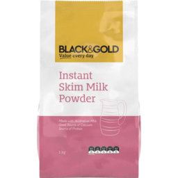 Photo of Black & Gold Milk Powder Instant Skim 1kg