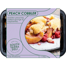 Photo of South Yarra Deli Peach & Raspberry Cobbler 550gm