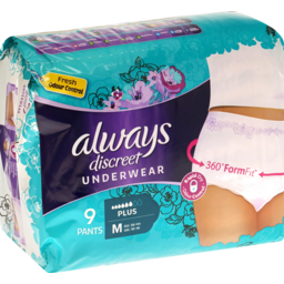 Photo of Always Discreet Plus Underwear 9 Medium Pants For Bladder Leaks And Adult Incontinence 