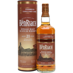 Photo of Benriach 21 Year Old 46% Tawny Port Cask Finish