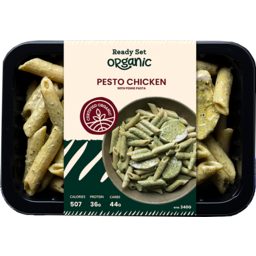 Photo of Ready Set Organic Pesto Pasta 340g (Frozen)