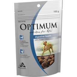Photo of Optimum Digestive Health Dog Treat With Chicken Pouch 100g