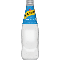 Photo of Schweppes Lemonade Soft Drink Single Glass Bottle