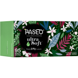 Photo of Paseo Ultra Soft Tissues Aloe Vera 95 Pack