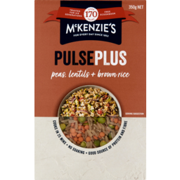 Photo of Mckenzies Pulse Plus Peas Lentils & Brown Rice 350g