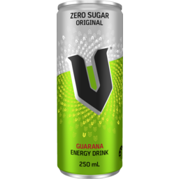 Photo of V Energy Drink Sugar Free 250ml Can 250ml