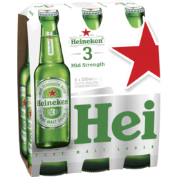 Photo of Heineken 3 6x330mL