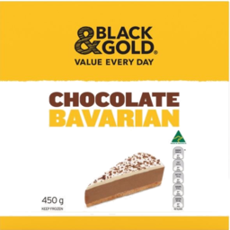 Photo of Black & Gold Chocolate Bavarian 450g