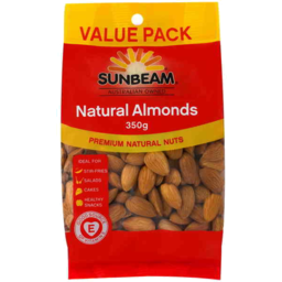 Photo of Sunbeam Natural Almonds 130g