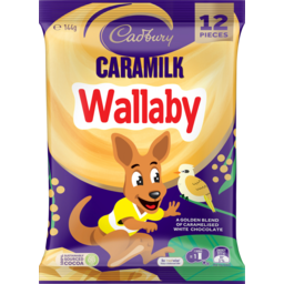 Photo of Cadbury Caramilk Wallaby Sharepack 12 Pieces 144g