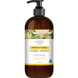 Photo of Country Life Lemon Myrtle Antibacterial Hand Wash 500ml