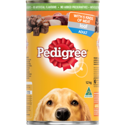 Photo of Pedigree Loaf With 5 Kinds Of Meat Adult Dog Food