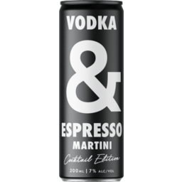 Photo of Ampersand Vodka & Espresso Martini Can 200ml 4pk