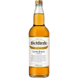 Photo of Bickfords Lime Cordial 750ml