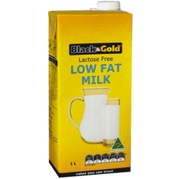 Photo of Black & Gold Reduced Fat Milk UHT 1l