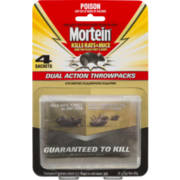 Photo of Mortein Dual Action Throwpacks 4 Pack