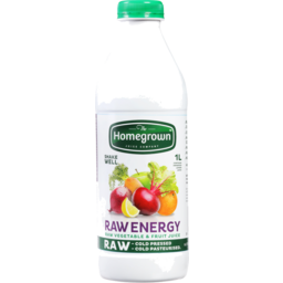 Photo of The Homegrown Juice Company Raw Energy 1L