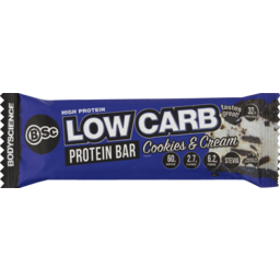 Photo of Bsc Body Science Cookies & Cream Low Carb High Protein Bar