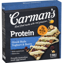 Photo of Carmans Protein Bar Yog/Berry