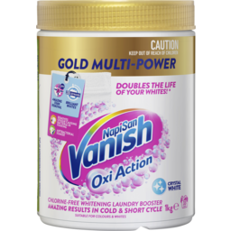 Photo of Vanish Napisan Gold Multi Power Crystal White Stain Remover & Laundry Booster Powder