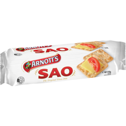 Photo of Arnotts Sao Biscuits 250g